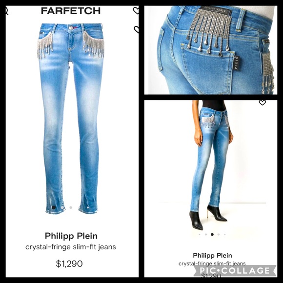 Philipp Plein Denim - ✨💎👖💎✨ABSOLUTELY GORGEOUS AUTHENTIC PHILIPP PLEIN JEANS !!!🤩✨💎